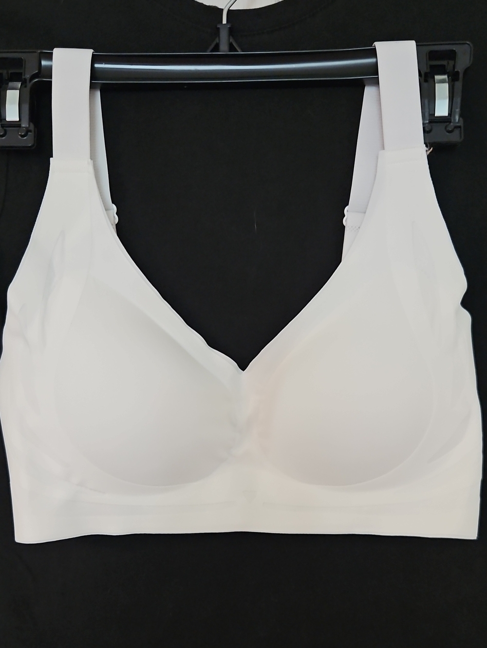Seamless White OR Cream Comfort Bra - Wireless Support